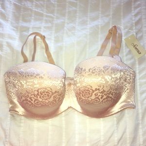 Soma Light Nude Bra - strapless
